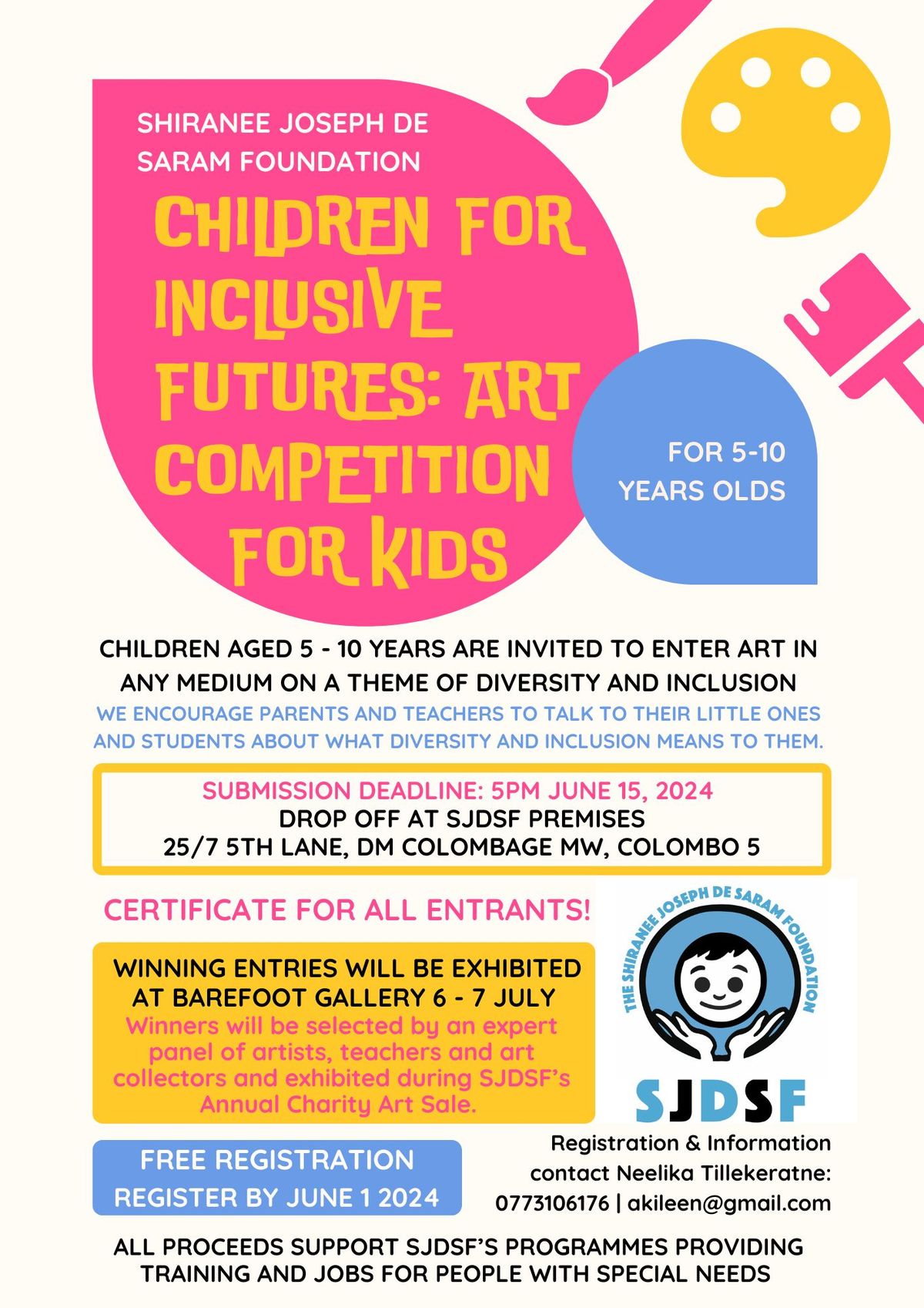 Children For Inclusive Futures: Art Competition