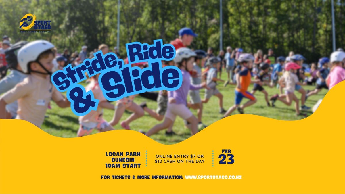 Dunedin Stride, Ride & Slide 2025