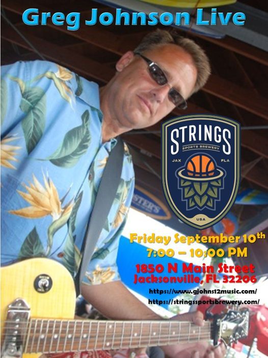 Greg Johnson - Live at Strings Sports Brewery
