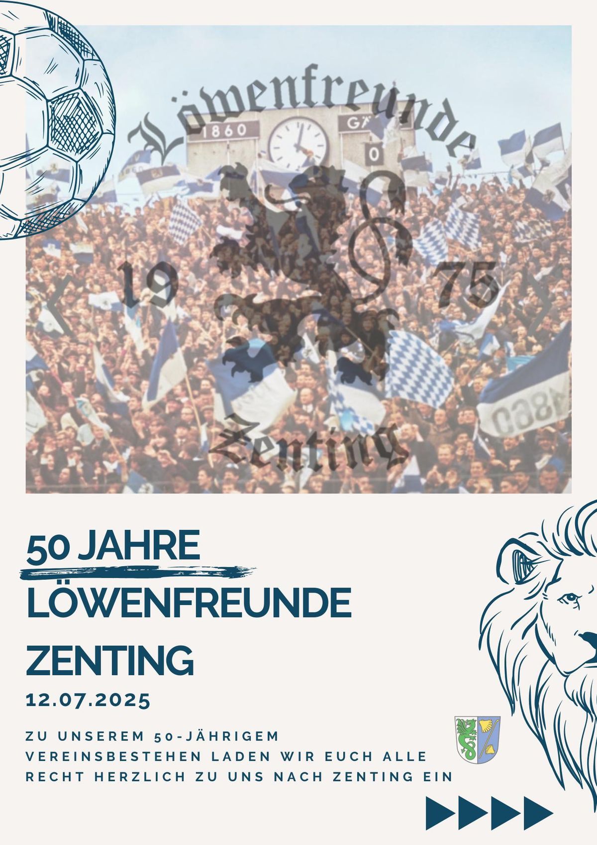 Legendenspiel + Jubil\u00e4umsfest - 50 Jahre L\u00f6wenfreunde Zenting