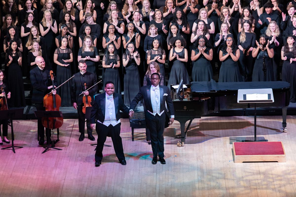 National Concert Chorus and Orchestra, Carnegie Hall Isaac Stern
