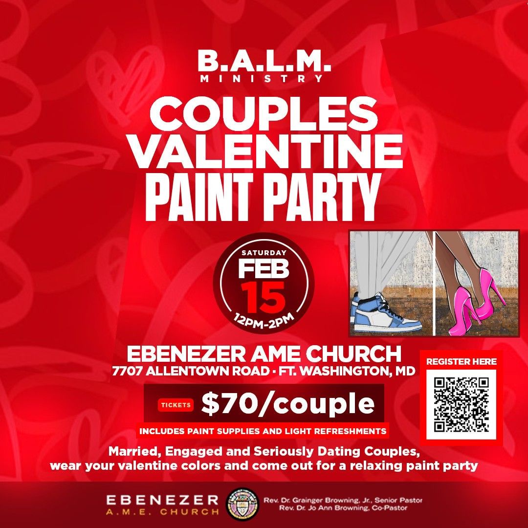 Couples Valentine Paint Party 