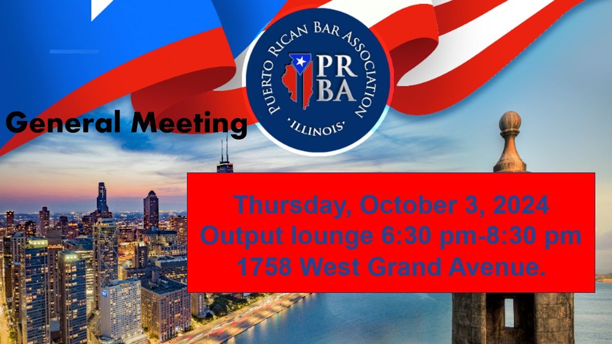 PRBA Fall General Meeting 