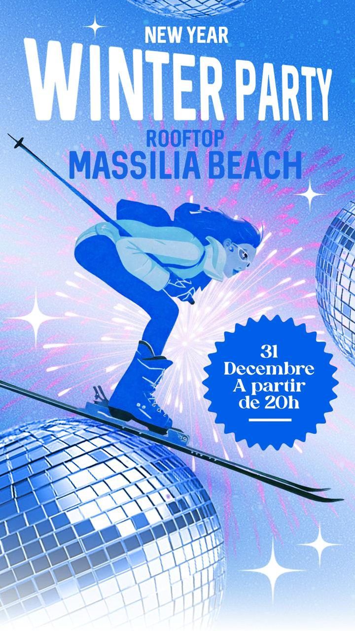 Rooftop Massilia Beach - Winter Party - Dj Asli