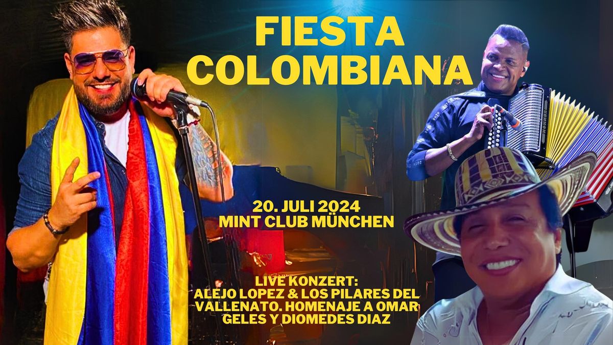 Fiesta Colombiana Live ALEJO LOPEZ & LOS PILARES DEL VALLENATO