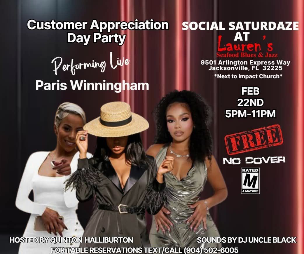 Social Saturdaze Customer Appreciation Day Party 