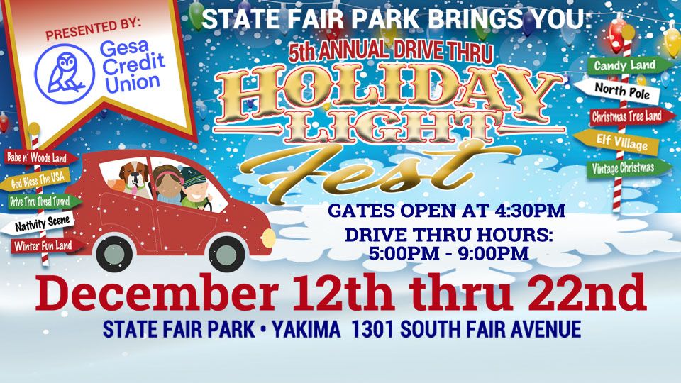 5th Annual Drive-Thru Holiday Light Fest