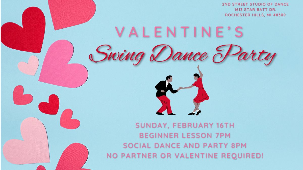 Valentine's Day Swing Dance Party