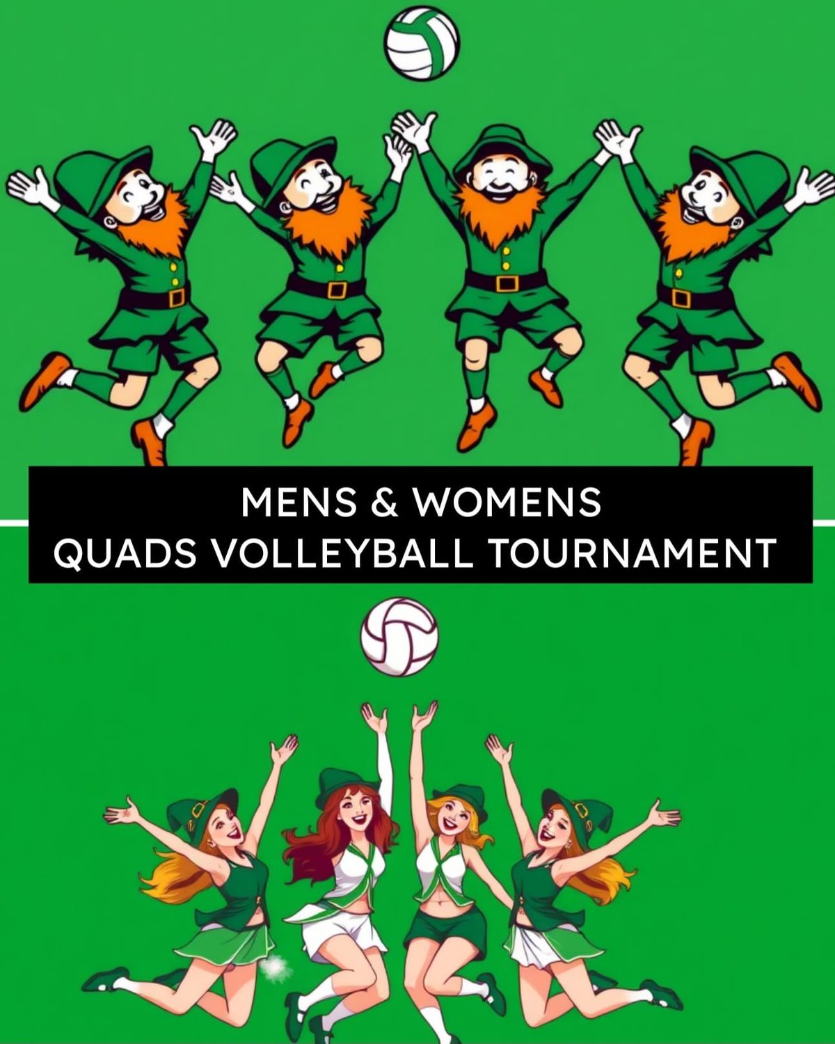 Mens & Womens Quads Volleyball Tournament 