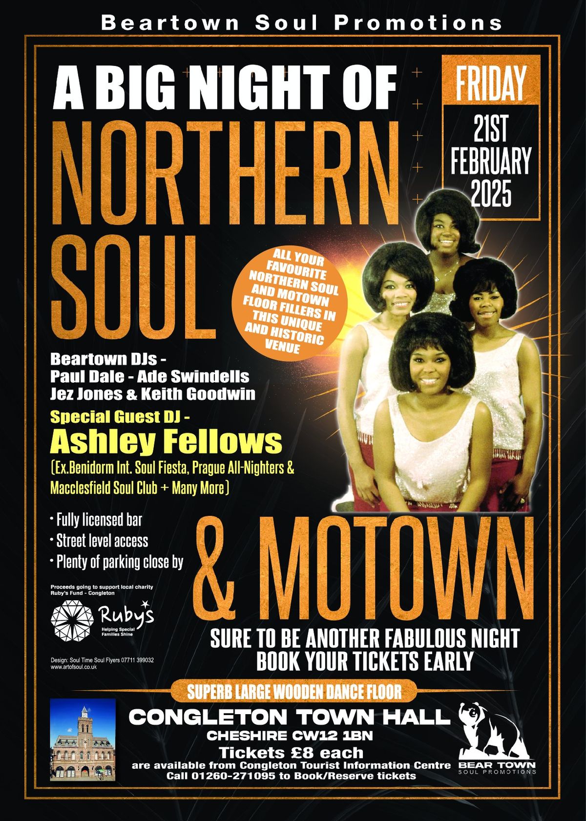 Northern Soul & Motown - Congleton Town Hall