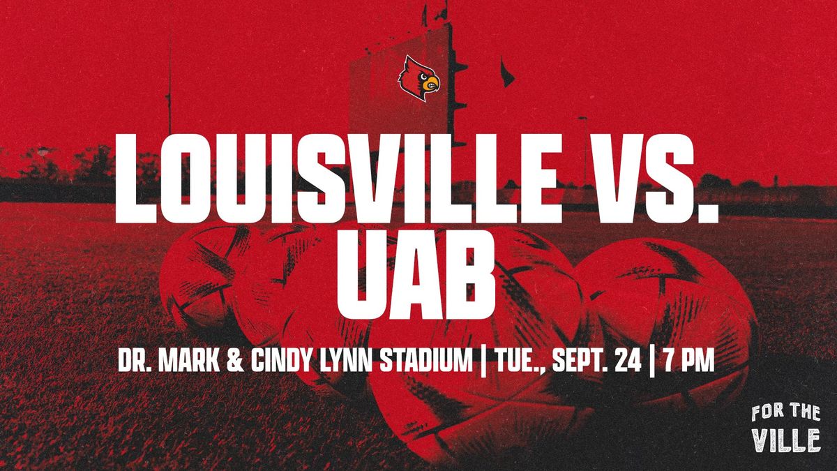 Louisville Men's Soccer vs. UAB