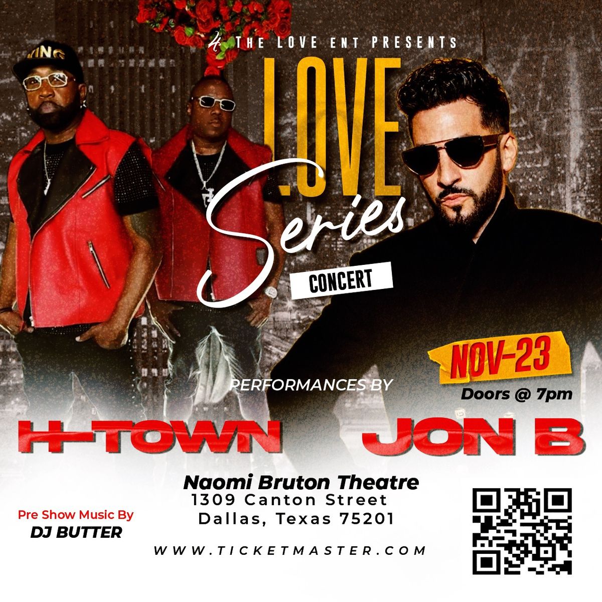 Jon B & H-Town - Love Series Concert