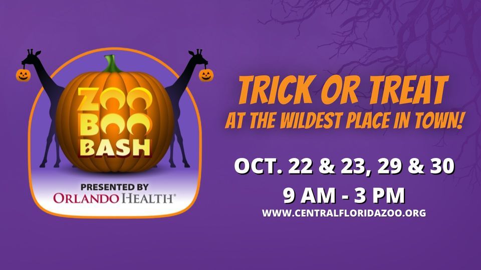 Zoo Boo Bash, presented by Orlando Health