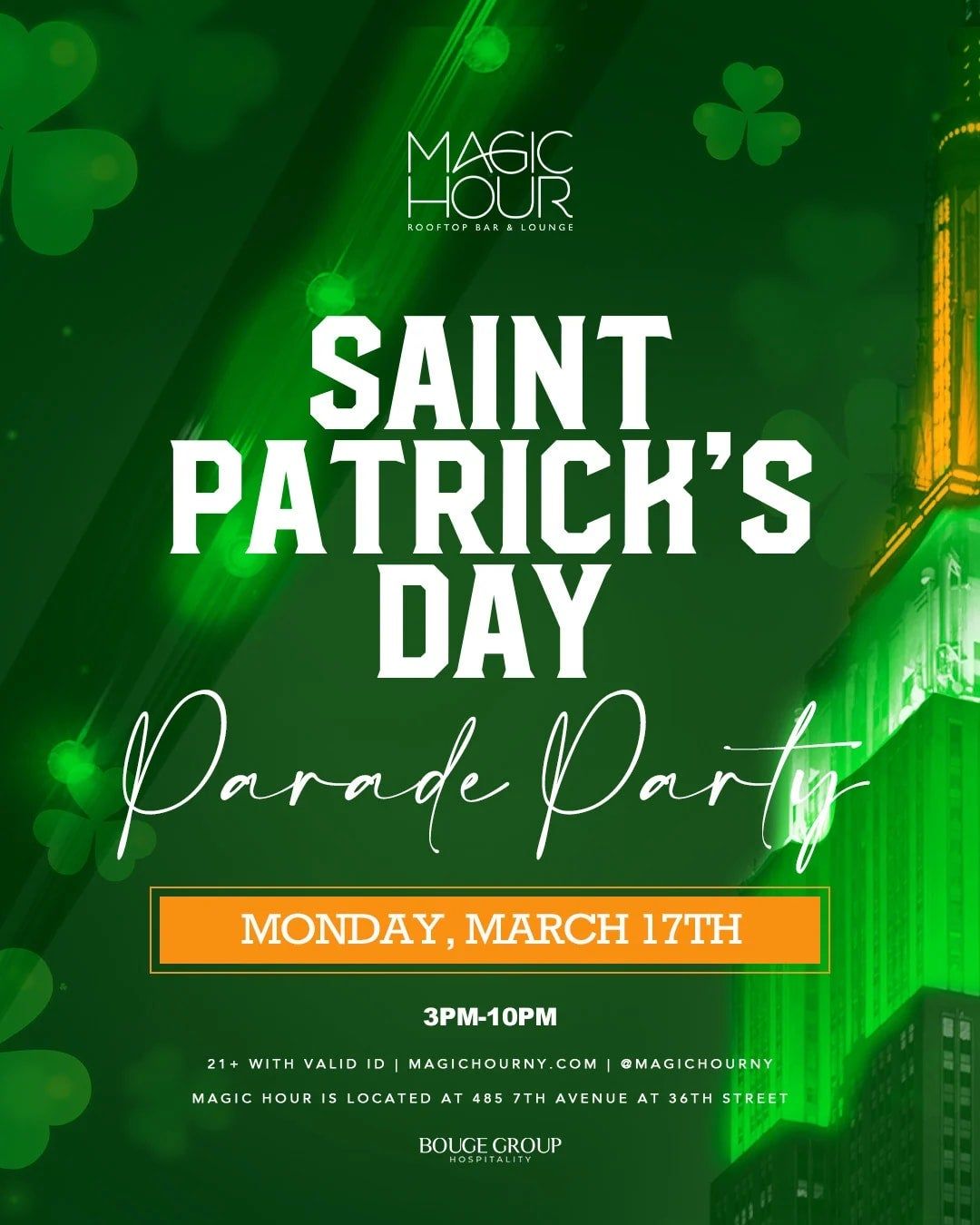 Saint Patrick's Day Parade Party