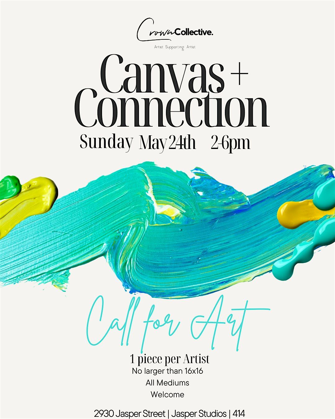 Art Show Canvas + Connection