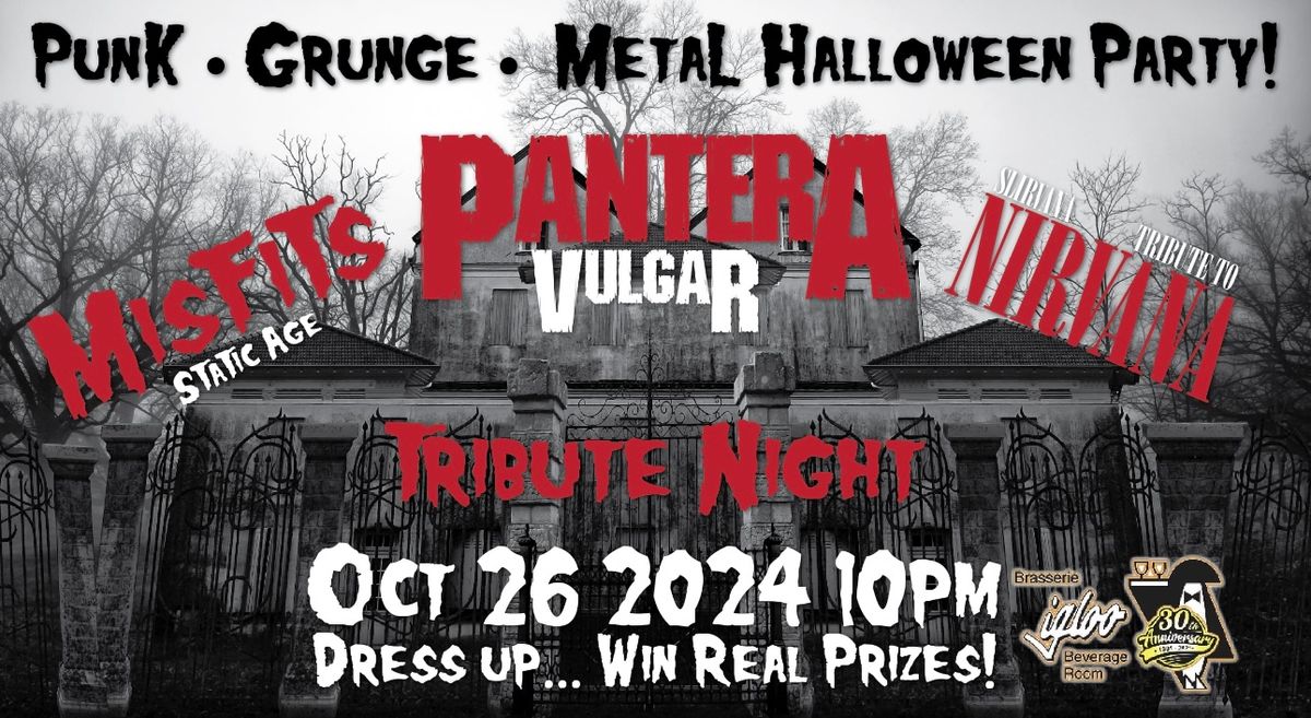 \ud83c\udf83 The Ultimate Punk\/Rock\/Metal Halloween Costume Party! \ud83c\udf83