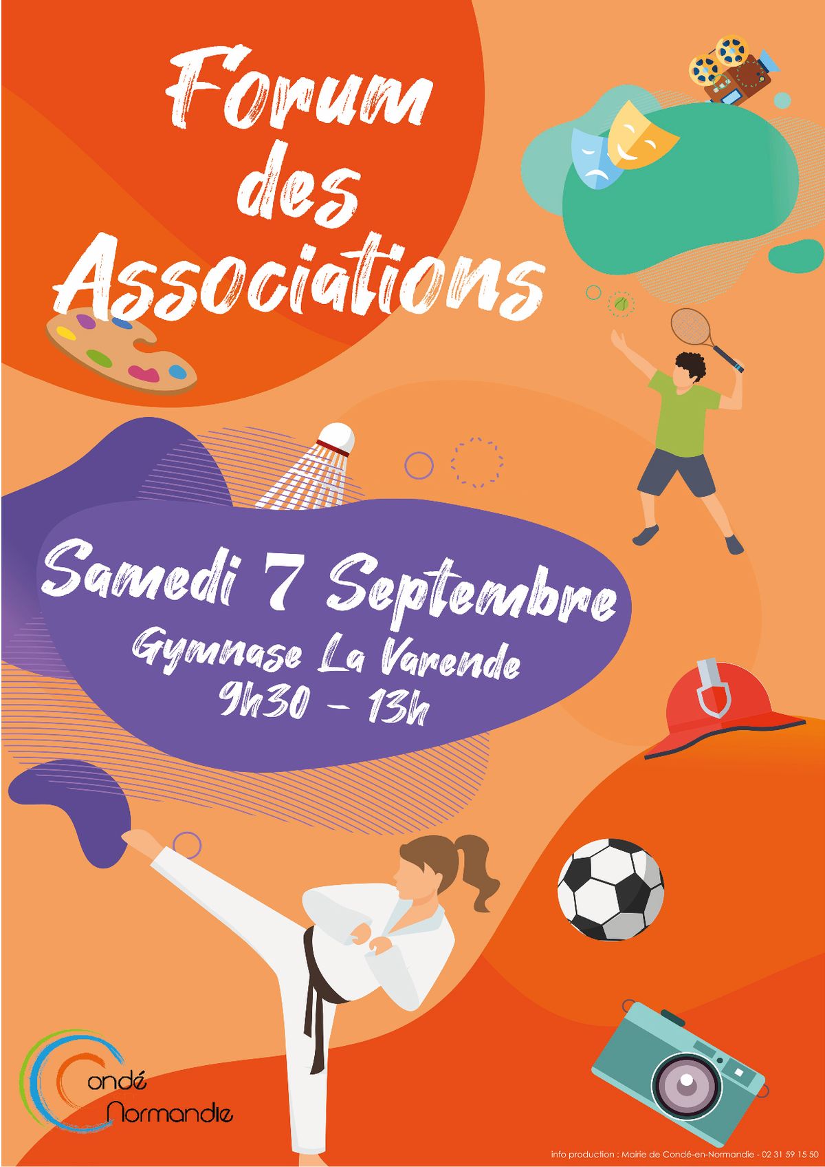 Forum des associations de Cond\u00e9-en-Normandie