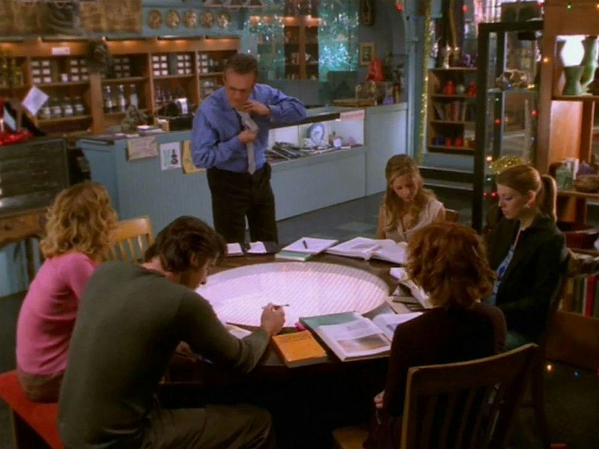 A Buffy the Vampire Slayer fanzine-making event
