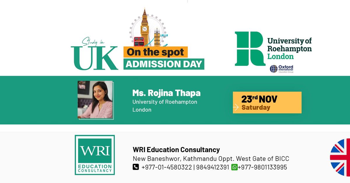 WRI Admission Day