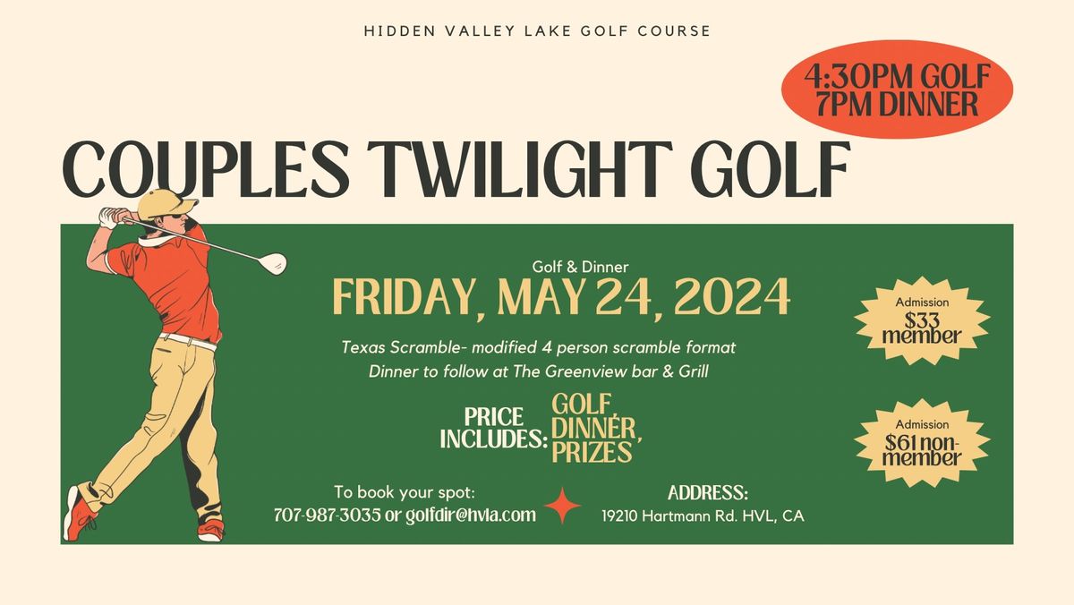 May Couples Twilight Golf