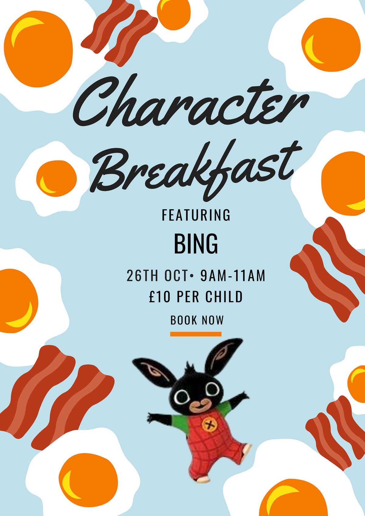 Character Breakfast- Bing\ud83d\udc30