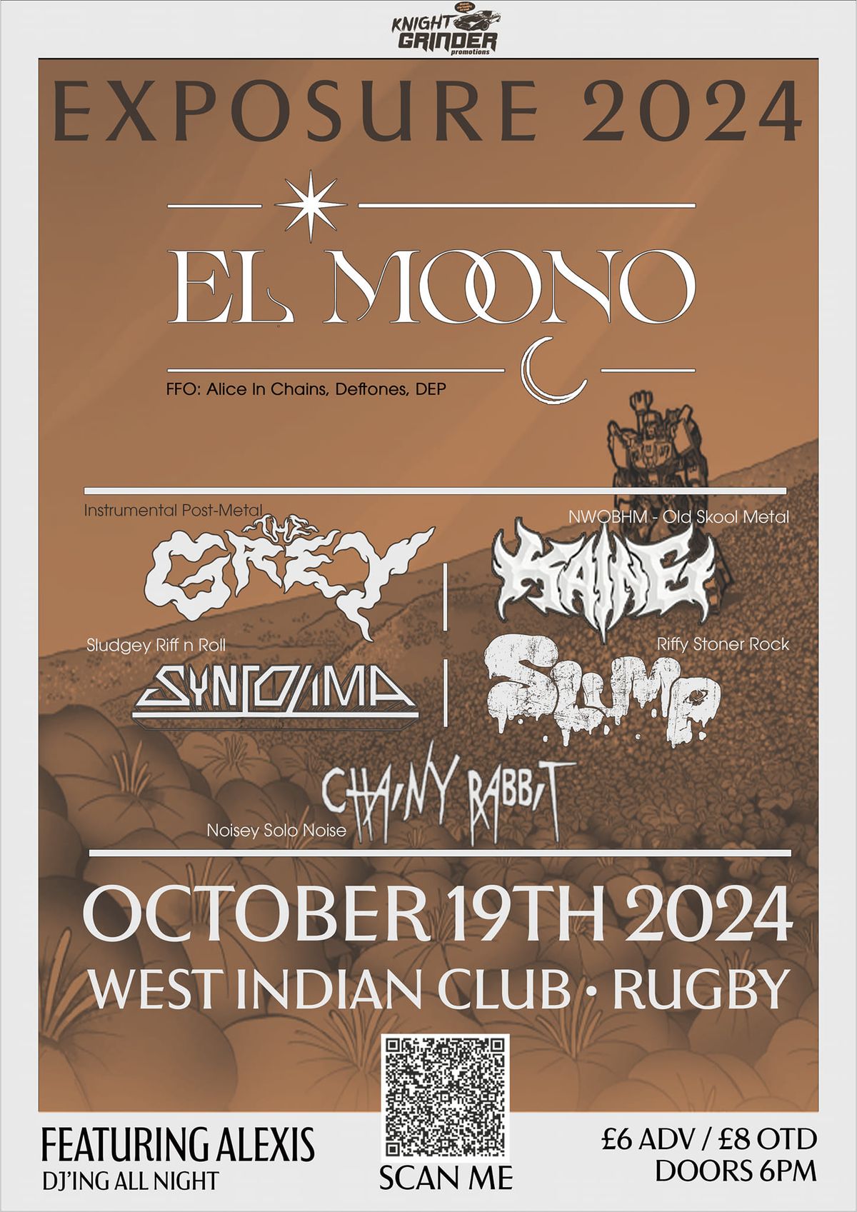 Exposure 2024 - El Moono, The Grey, Kaine, Syncolima, Slump, Chainy Rabbit