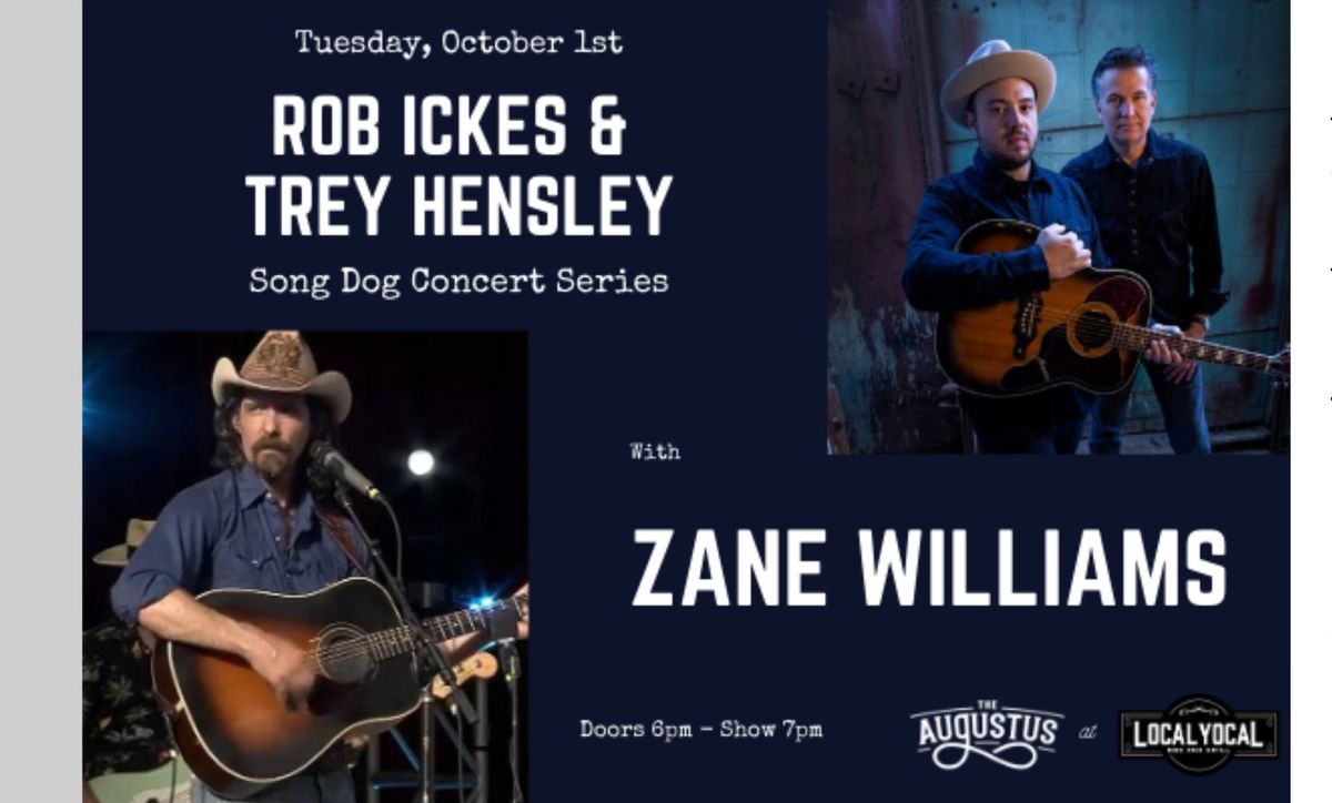 Song Dog Concert Series with Trey Hensley and Rob Ickes