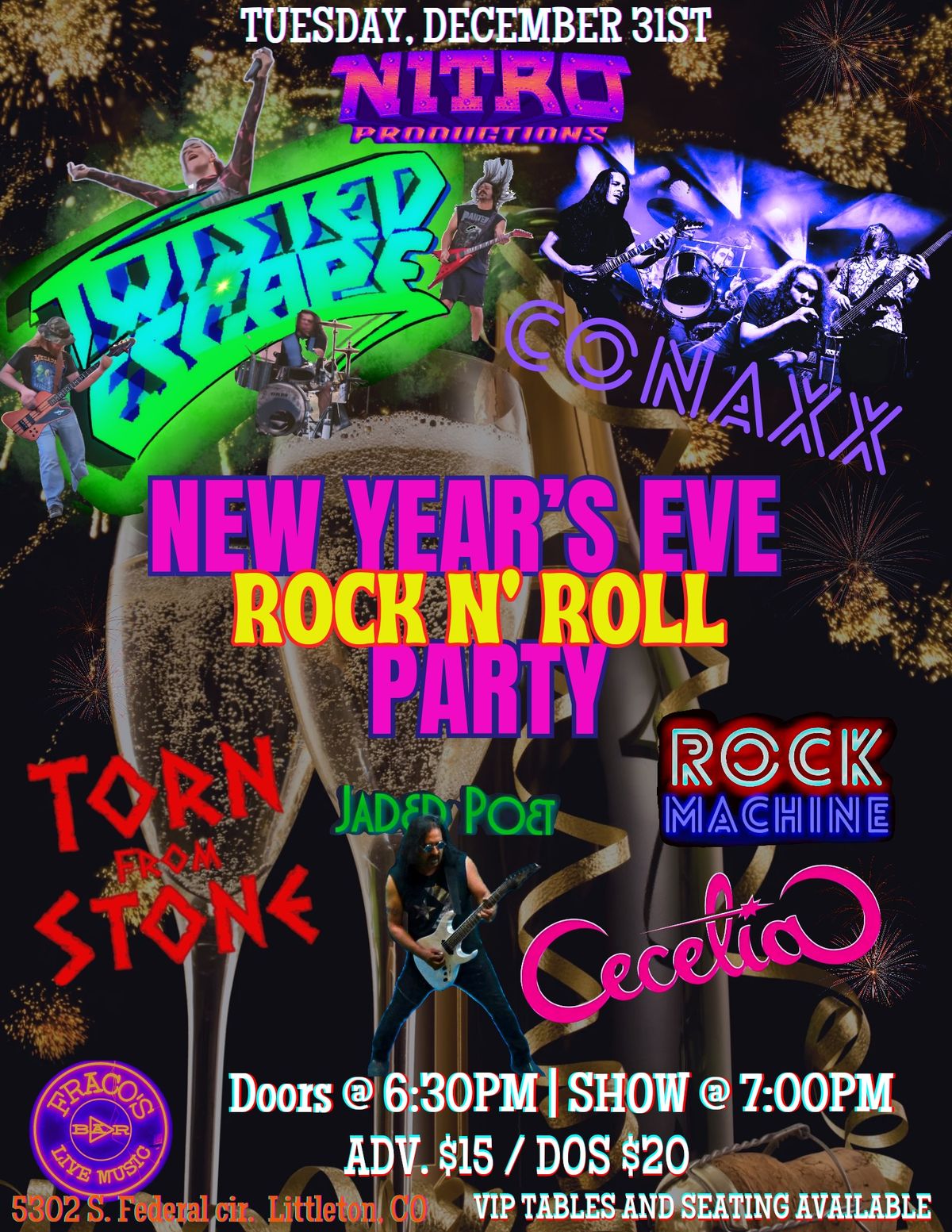 New Year\u2019s Eve Rock n Roll Party 