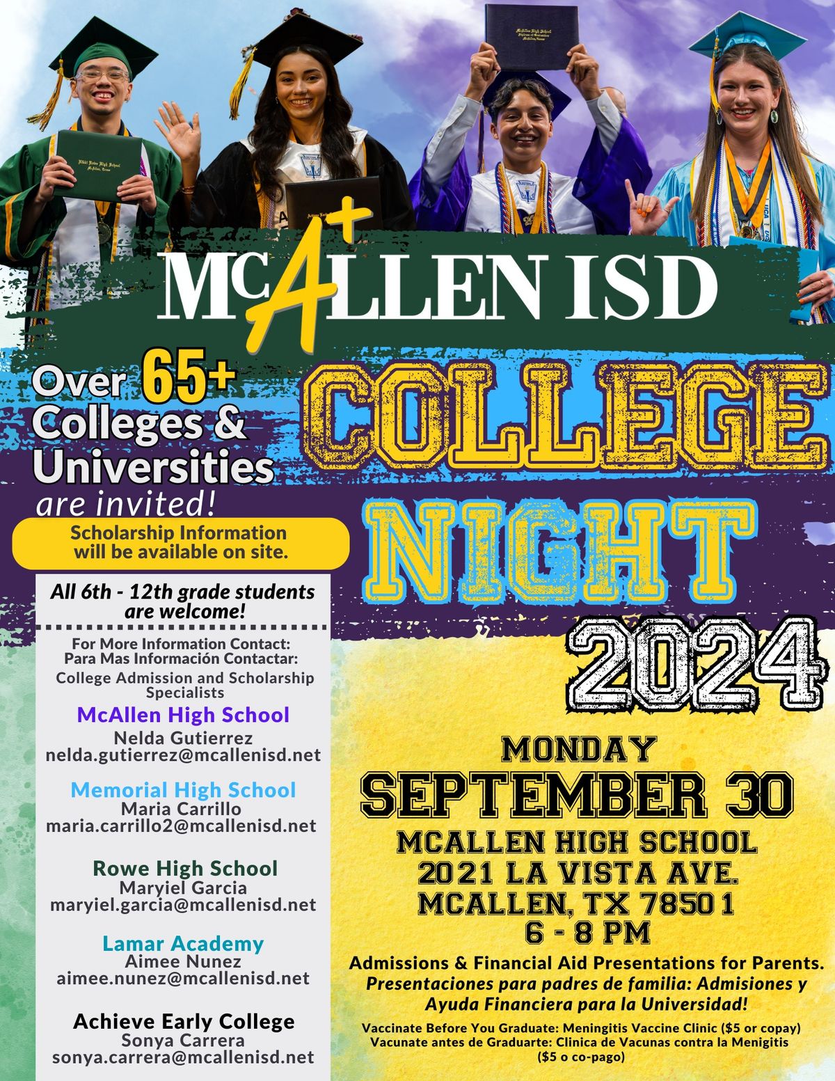 College Night 2024 | McAllen ISD