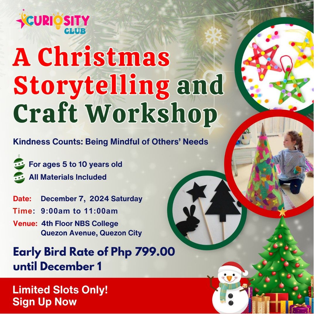 A Christmas Storytelling and Craft Workshop\ud83c\udf84