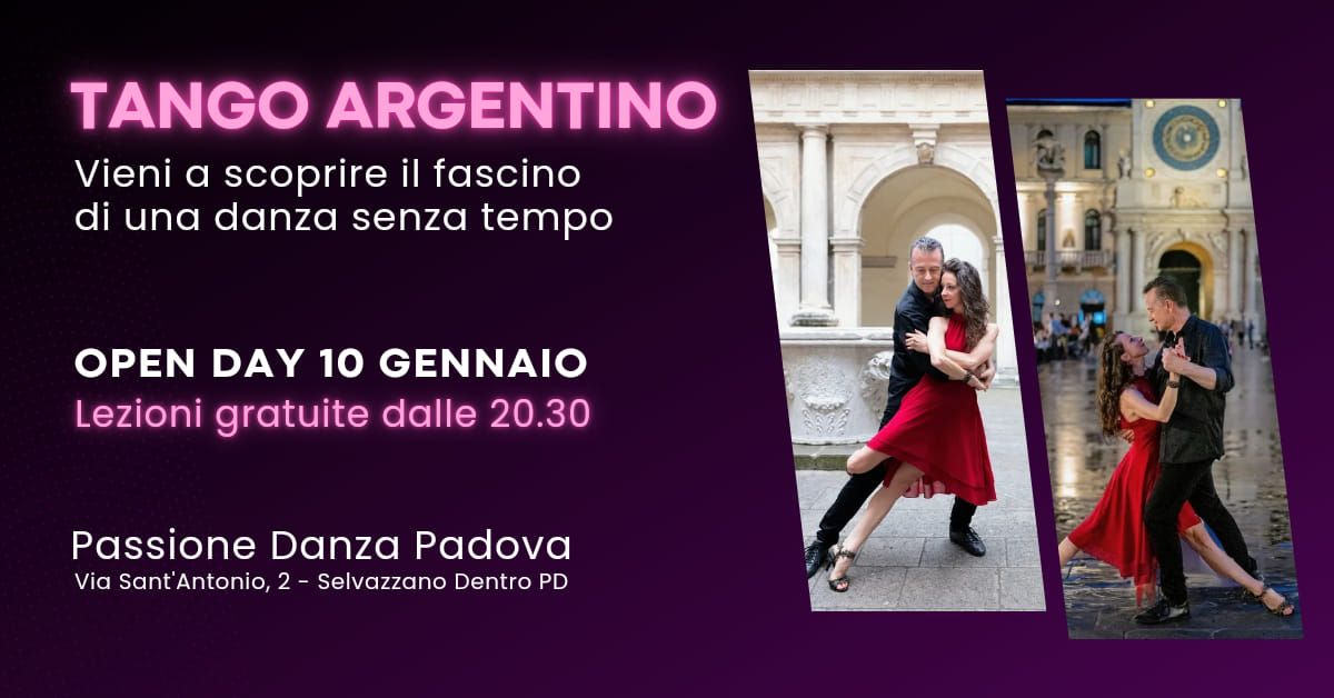 TANGO ARGENTINO NUOVI CORSI