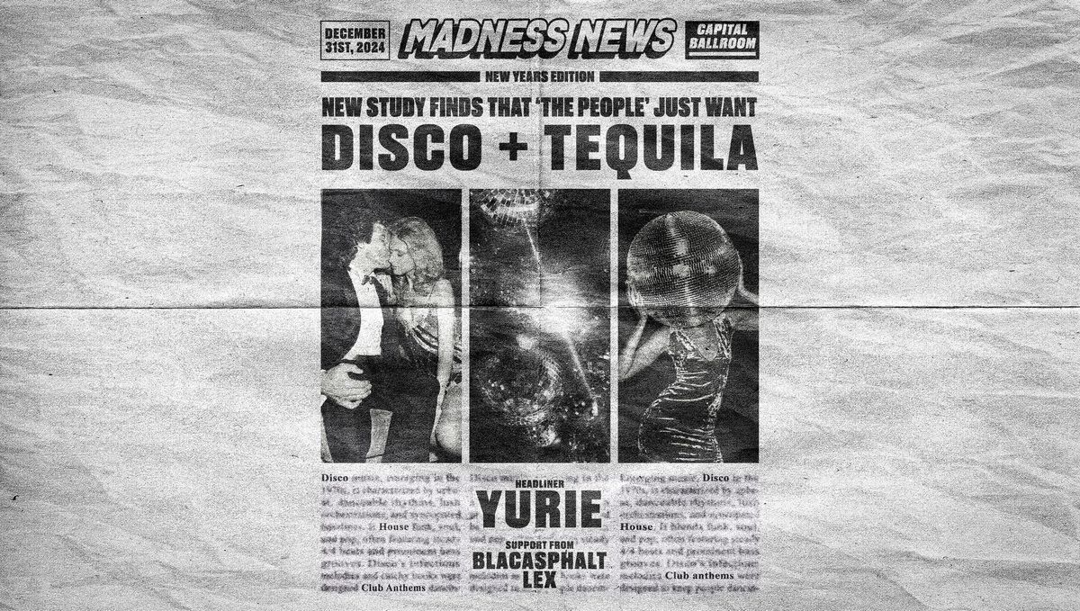 DISCO & TEQUILA: A NYE PARTY