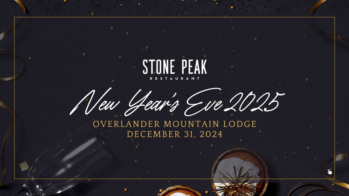 New Year's Eve at Stone Peak Restaurant