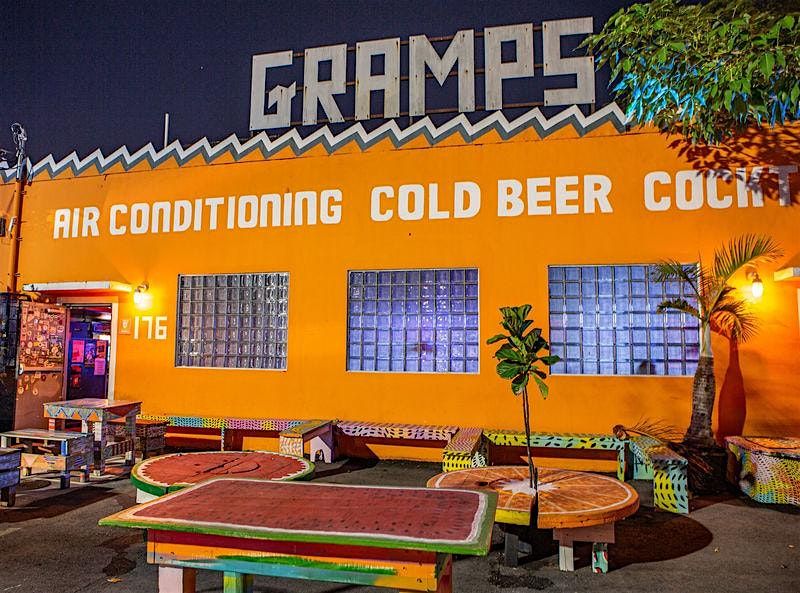 Live From Wynwood, Its Saturday Night at Gramps!