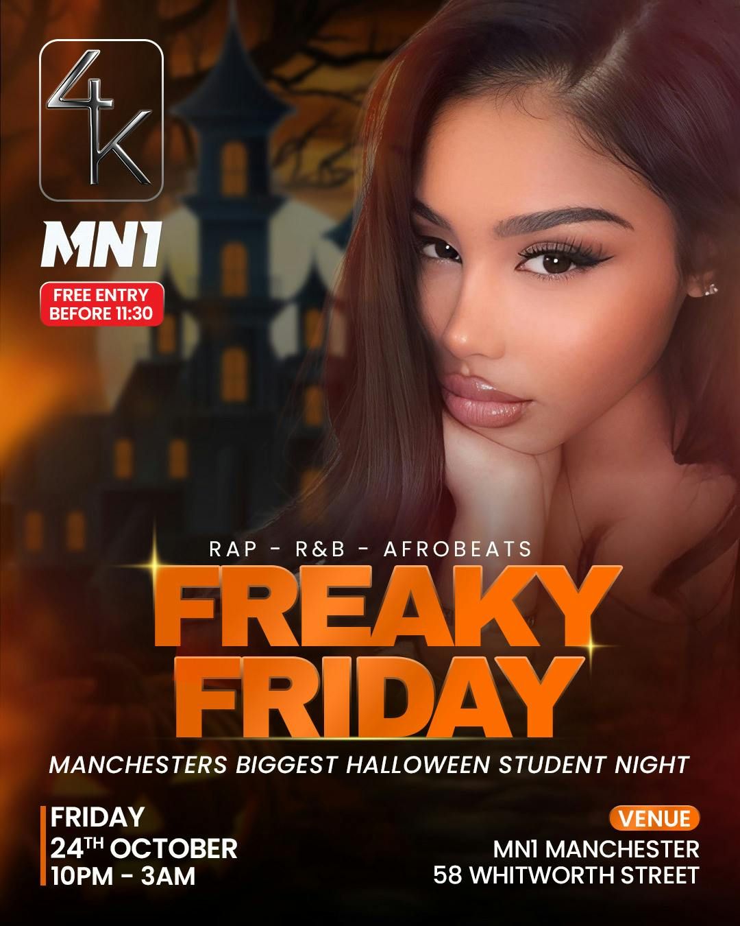 FREAKY FRIDAY - BIGGEST HALLOWEEN STUDENT EVENT