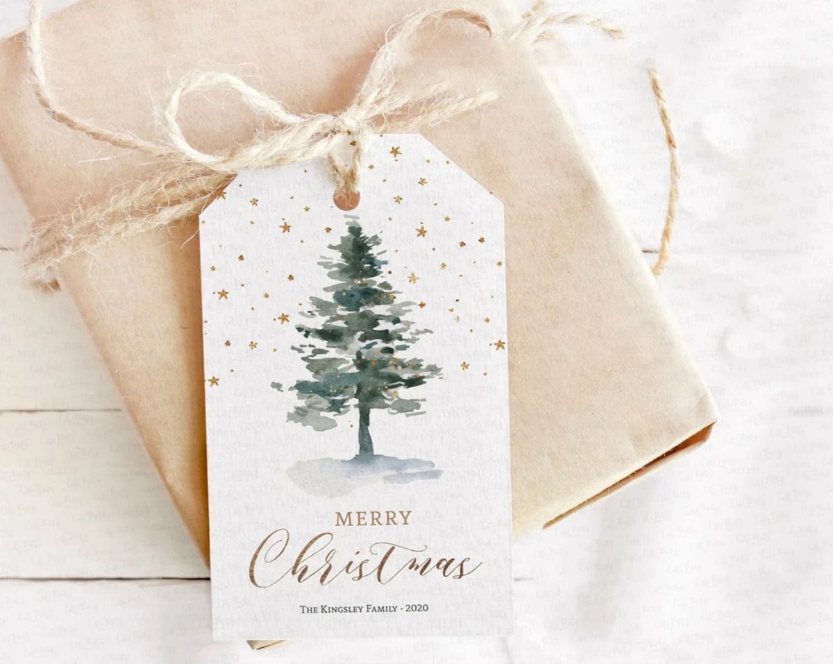 Hand Lettering Gift Tags