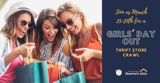 Girls Day Out Thrift Store Crawl Heaven S Attic Midlothian 25 March 21
