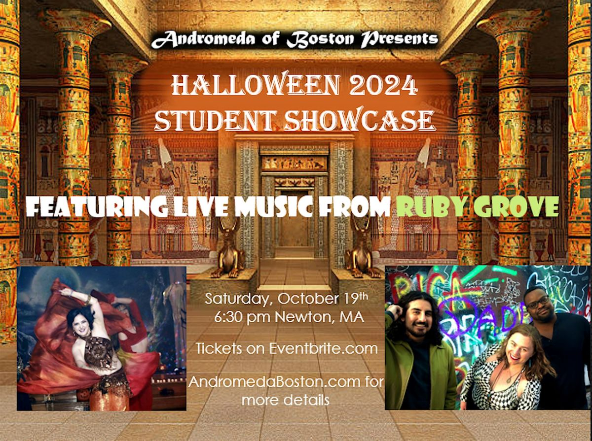 Halloween 2024 Student Showcase Featuring Live Music from Ruby Grove!