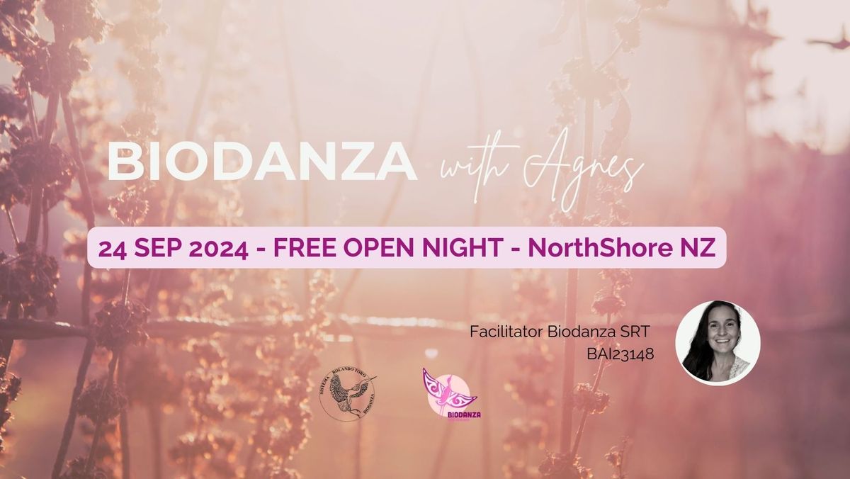 Biodanza FREE Class - Time to Bloom - TUES 24SEP @Rothesay Bay Community Hall