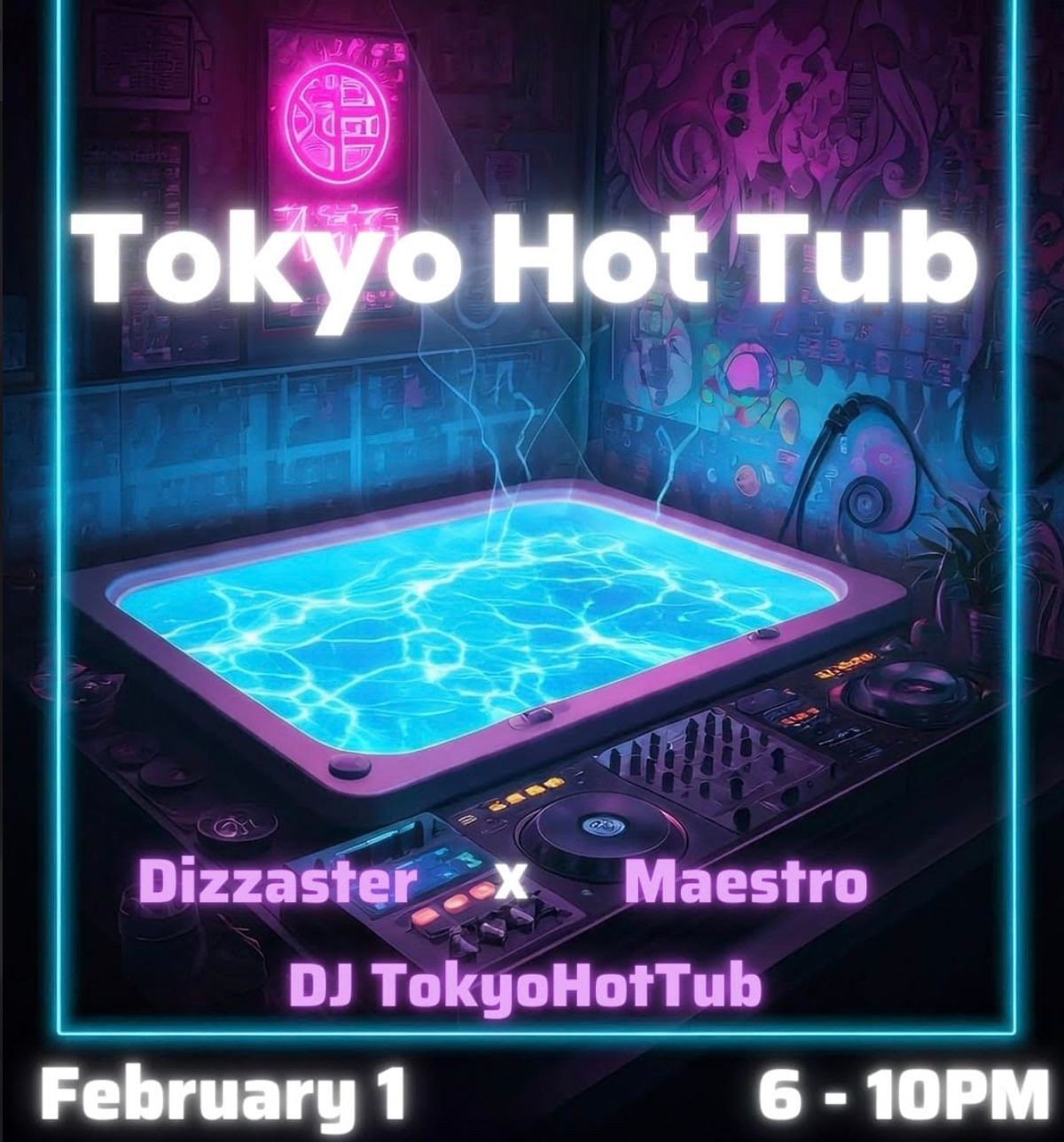 Tokyo Hot Tub Party