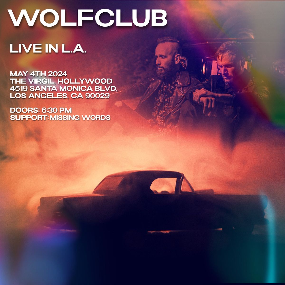 Summer Lights: Wolfclub & Missing Words Live at The Virgil