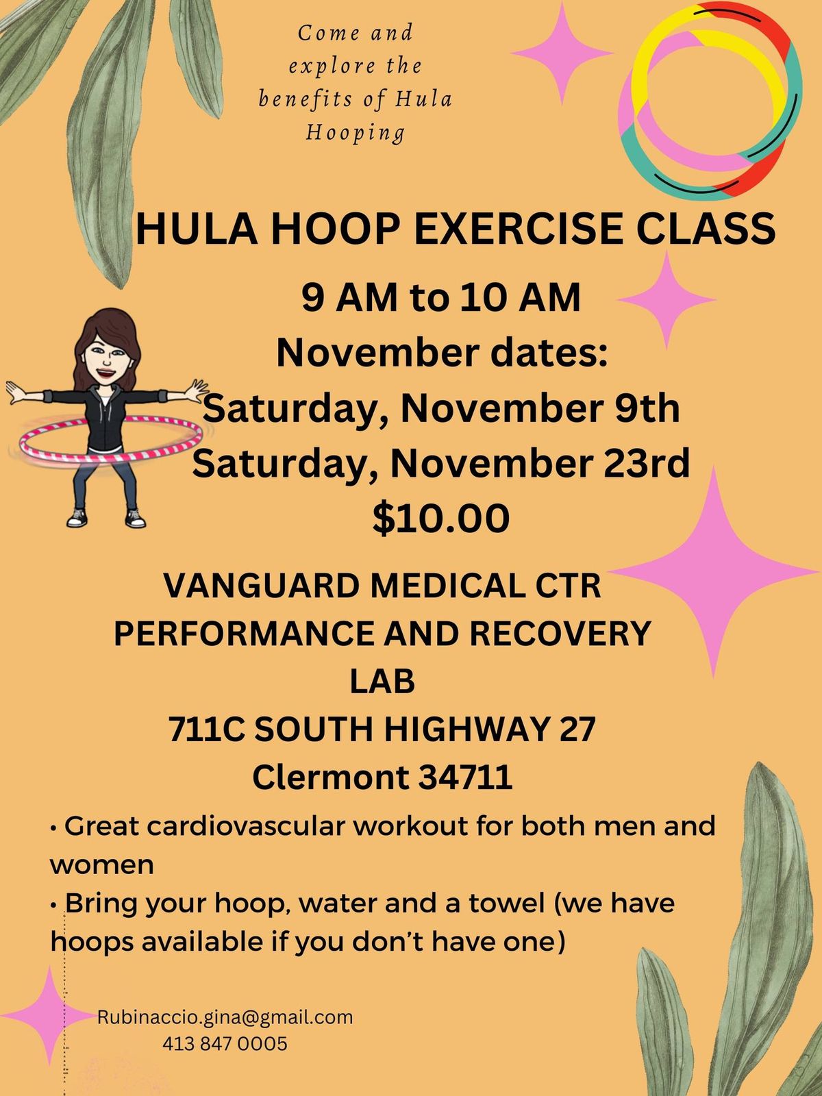 Hula Hoop Exercise Class