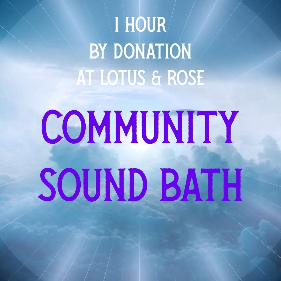 Community Sound Bath