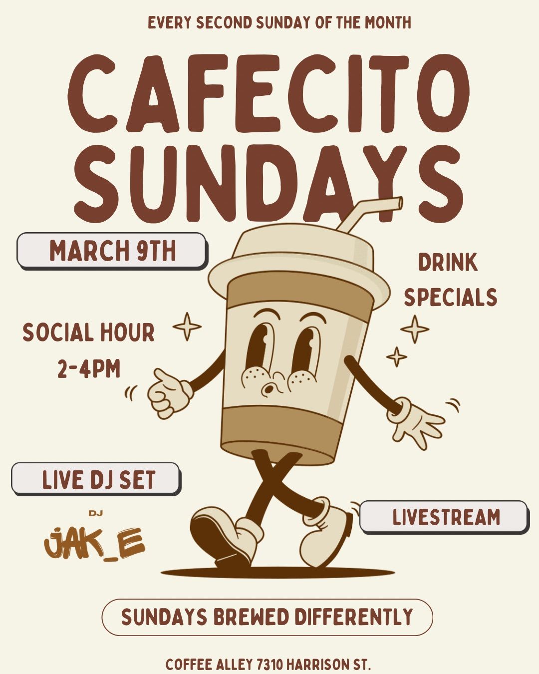 Cafecito Sundays 