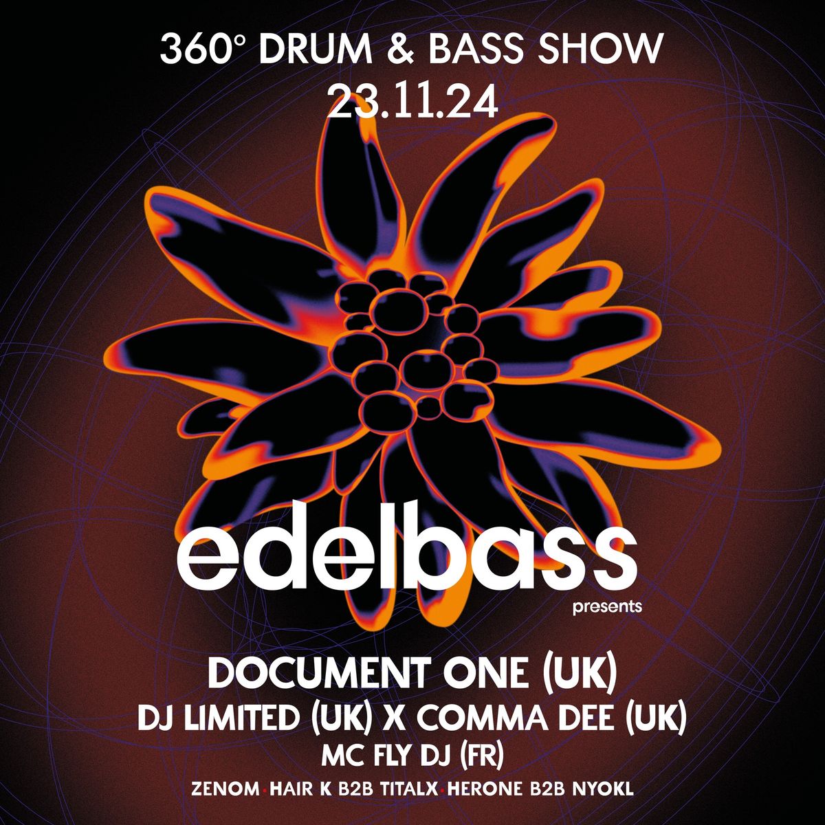 EDELBASS DRUM\u2019N\u2019BASS 360\u00b0 SHOW | PTR Usine Gen\u00e8ve