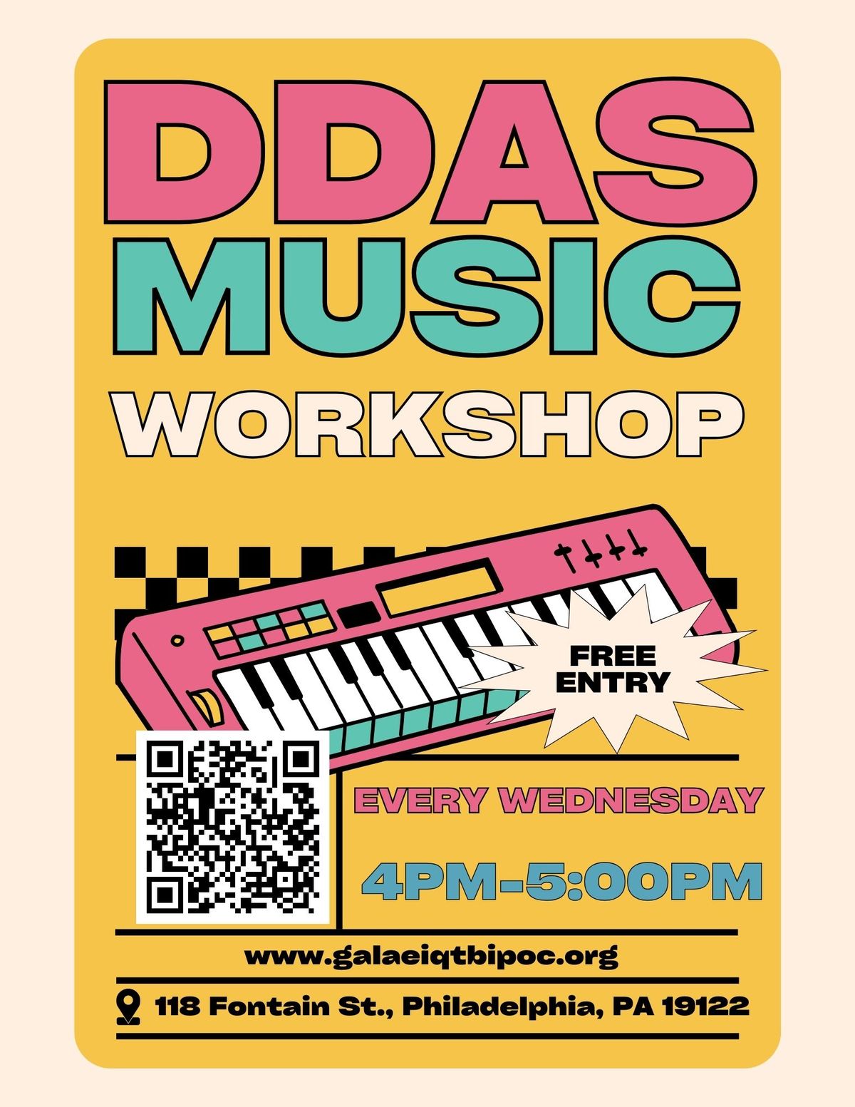 DDA's Music Workshop 