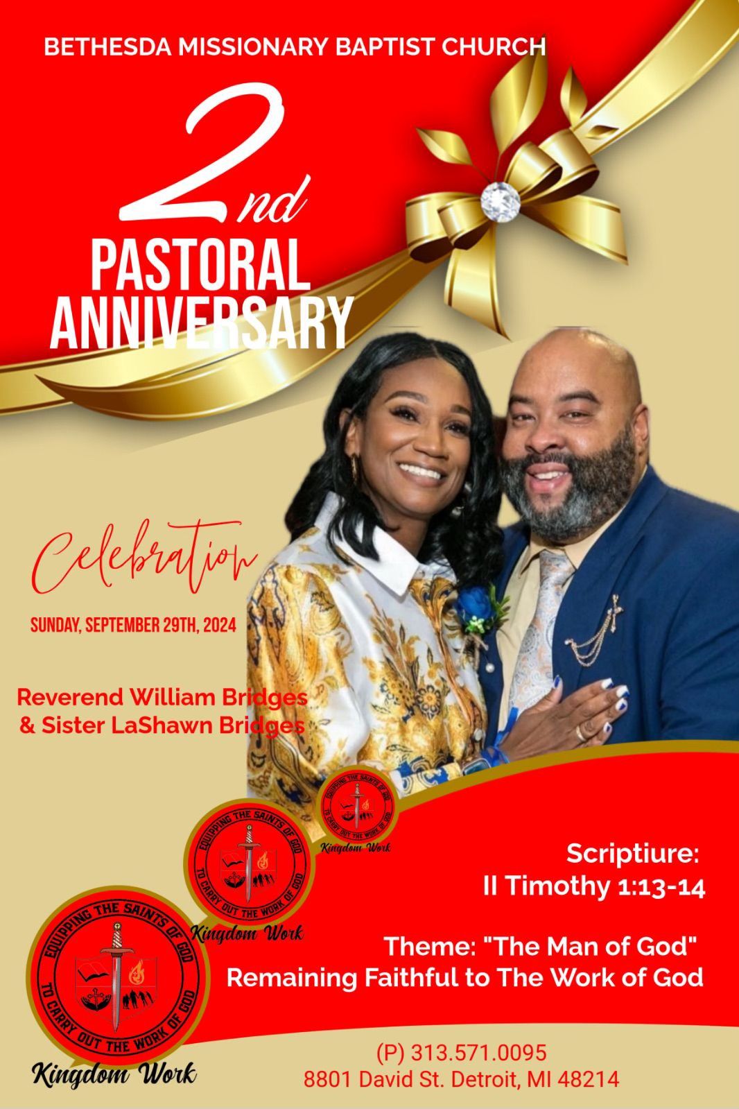 2nd Pastoral Anniversary Celebration