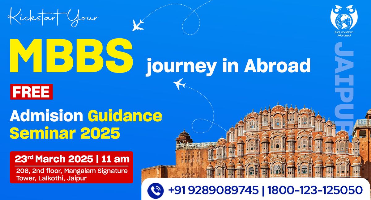 MBBS Admission Seminar Jaipur 2025