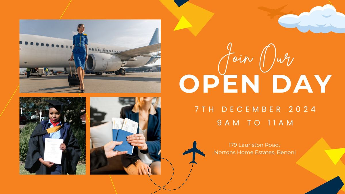 Open Day 7th December 2024 