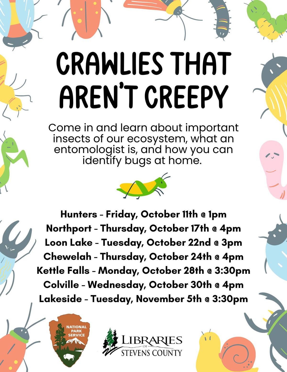 HN - Crawlies that Aren't Creepy